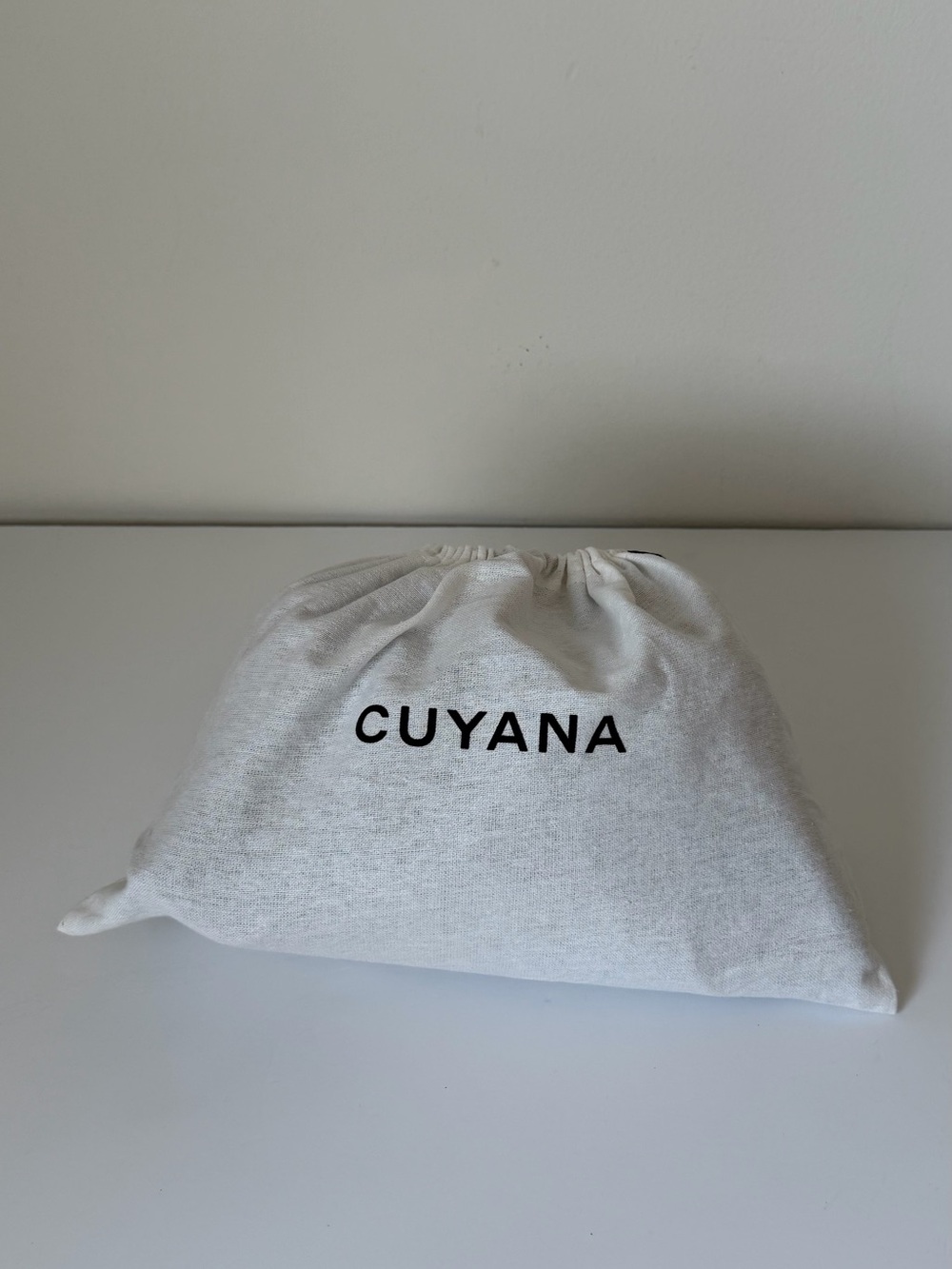 Cuyana Drawstring Brown Leather Bag - mini dia bag - Picture 3 of 15